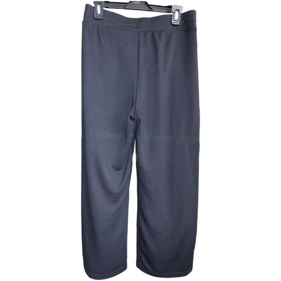 BB Dakota By Steve Madden Sweatpants High Waist Wide Leg Pants, Medium, Black - Picture 6 of 7